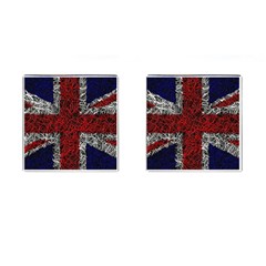 Union Jack Flag Uk Patriotic Cufflinks (square) by Celenk