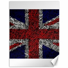 Union Jack Flag Uk Patriotic Canvas 36  X 48   by Celenk