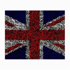 Union Jack Flag Uk Patriotic Small Glasses Cloth (2-side) by Celenk