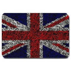 Union Jack Flag Uk Patriotic Large Doormat  by Celenk