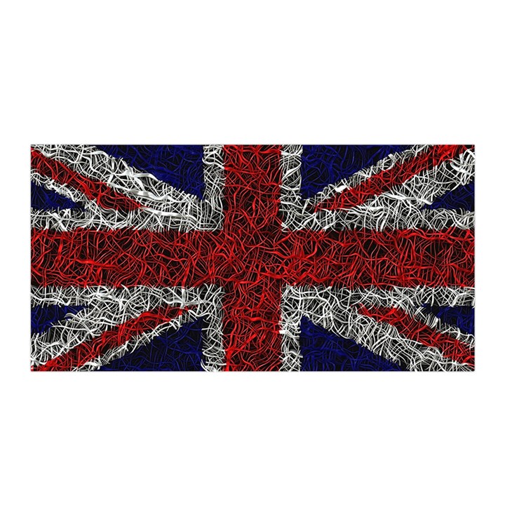 Union Jack Flag Uk Patriotic Satin Wrap