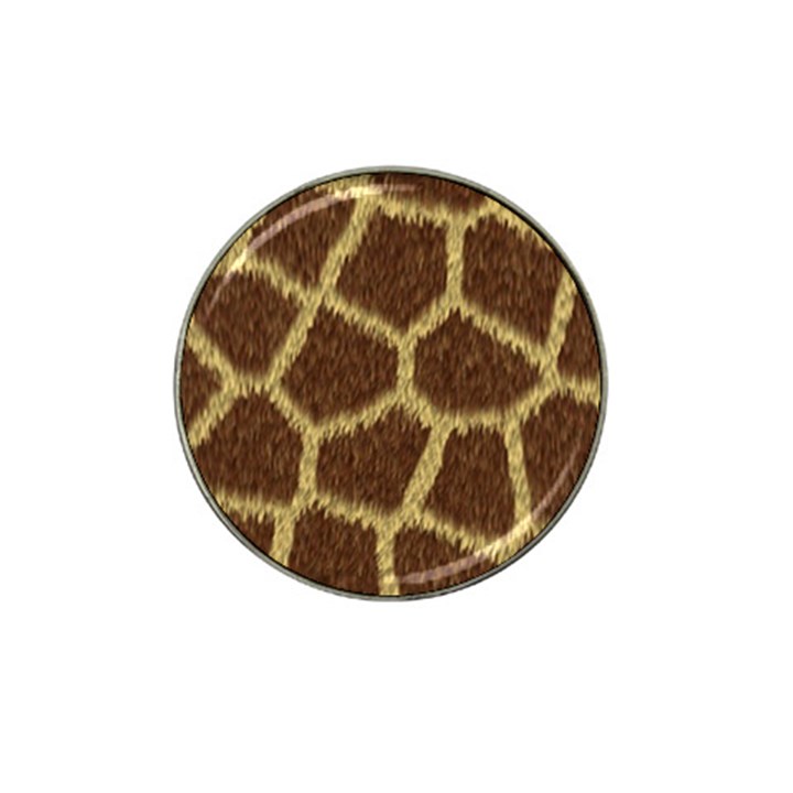 Background Texture Giraffe Hat Clip Ball Marker (4 pack)