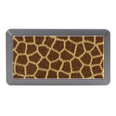 Background Texture Giraffe Memory Card Reader (mini)