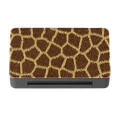 Background Texture Giraffe Memory Card Reader With Cf by Celenk