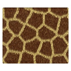 Background Texture Giraffe Double Sided Flano Blanket (small)  by Celenk