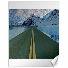 Road Ice Landscape Canvas 18  X 24   by Celenk