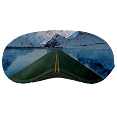 Road Ice Landscape Sleeping Masks