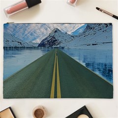 Road Ice Landscape Cosmetic Bag (xxl)  by Celenk