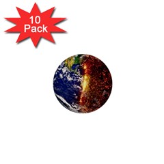 Climate Change Global Warming 1  Mini Buttons (10 Pack)  by Celenk