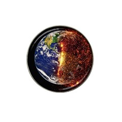 Climate Change Global Warming Hat Clip Ball Marker (4 Pack) by Celenk