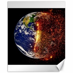 Climate Change Global Warming Canvas 16  X 20   by Celenk