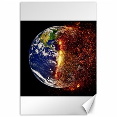 Climate Change Global Warming Canvas 20  X 30   by Celenk