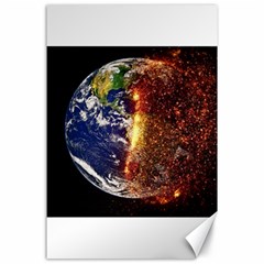 Climate Change Global Warming Canvas 24  X 36  by Celenk