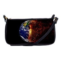 Climate Change Global Warming Shoulder Clutch Bags by Celenk