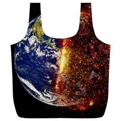 Climate Change Global Warming Full Print Recycle Bags (l)  by Celenk