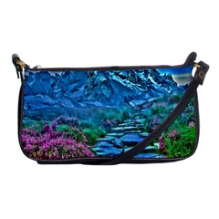 Pathway Nature Landscape Outdoor Shoulder Clutch Bags by Celenk