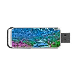 Pathway Nature Landscape Outdoor Portable Usb Flash (two Sides) by Celenk