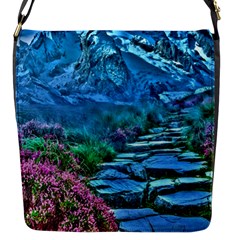 Pathway Nature Landscape Outdoor Flap Messenger Bag (s) by Celenk