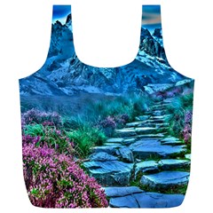 Pathway Nature Landscape Outdoor Full Print Recycle Bags (l)  by Celenk