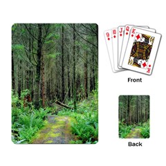 Forest Woods Nature Landscape Tree Playing Card by Celenk