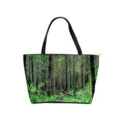 Forest Woods Nature Landscape Tree Shoulder Handbags by Celenk