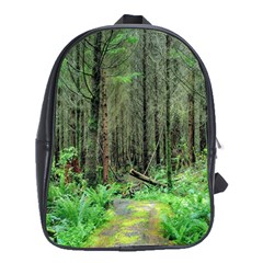 Forest Woods Nature Landscape Tree School Bag (xl) by Celenk