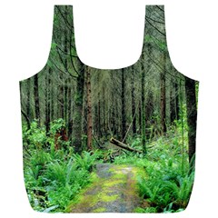 Forest Woods Nature Landscape Tree Full Print Recycle Bags (l)  by Celenk