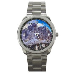 Rock Sky Nature Landscape Stone Sport Metal Watch by Celenk