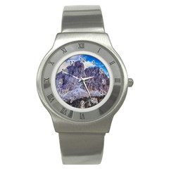 Rock Sky Nature Landscape Stone Stainless Steel Watch by Celenk