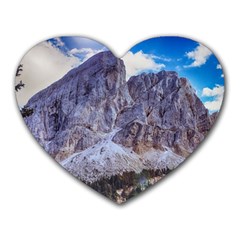 Rock Sky Nature Landscape Stone Heart Mousepads by Celenk