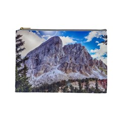 Rock Sky Nature Landscape Stone Cosmetic Bag (large)  by Celenk