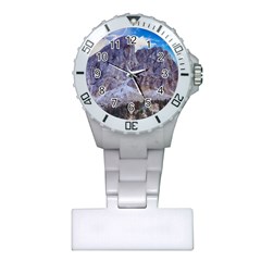 Rock Sky Nature Landscape Stone Plastic Nurses Watch by Celenk