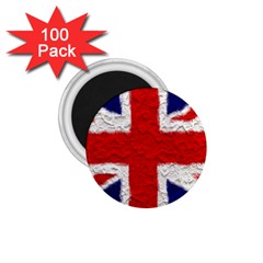 Union Jack Flag National Country 1 75  Magnets (100 Pack) 