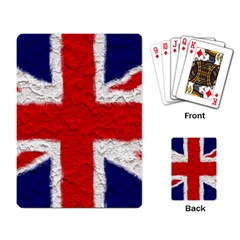 Union Jack Flag National Country Playing Card by Celenk