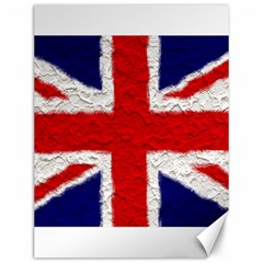 Union Jack Flag National Country Canvas 12  X 16   by Celenk