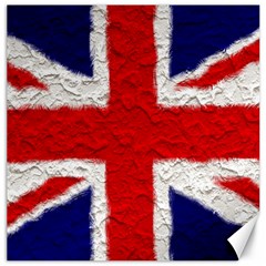 Union Jack Flag National Country Canvas 16  X 16   by Celenk