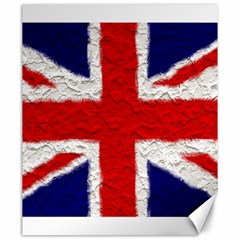 Union Jack Flag National Country Canvas 20  X 24  