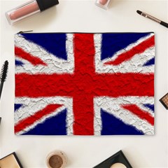 Union Jack Flag National Country Cosmetic Bag (xl)