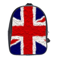 Union Jack Flag National Country School Bag (large) by Celenk