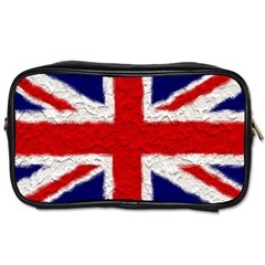 Union Jack Flag National Country Toiletries Bags by Celenk