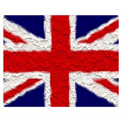 Union Jack Flag National Country Double Sided Flano Blanket (medium)  by Celenk