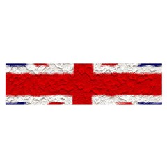 Union Jack Flag National Country Satin Scarf (oblong) by Celenk