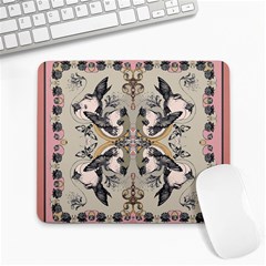 Vintage Birds Large Mousepads by Celenk