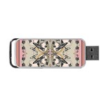 Vintage Birds Portable USB Flash (One Side) Front