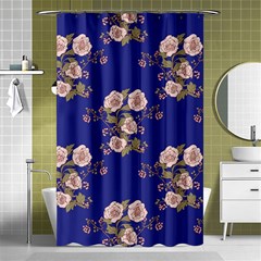 Ndigo Bedding Floral Shower Curtain 48  X 72  (small)  by Celenk