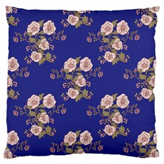 Ndigo Bedding Floral Standard Flano Cushion Case (two Sides) by Celenk