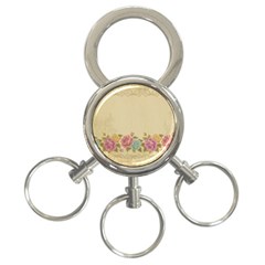 Shabby Country 3-ring Key Chains by NouveauDesign