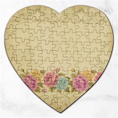 Shabby Country Jigsaw Puzzle (heart) by NouveauDesign