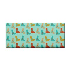 Blue Orange Boots Cosmetic Storage Cases by snowwhitegirl