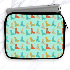 Blue Orange Boots Apple Ipad 2/3/4 Zipper Cases by snowwhitegirl